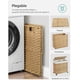 thumbnail image 3 of Canasto Carrito Lavandería Para Ropa Bambu + Ruedas Plegable, 3 of 7