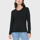 thumbnail image 3 of Polera Mujer Manga Larga Negro Corona, 3 of 5