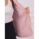 thumbnail image 5 of BLAZER DE SOLAPA INSPIRADORA CHIC para mujeres, mangas 3/4, bolsillo, traje de trabajo de un solo botón, S Rosa, 5 of 6