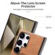thumbnail image 2 of Magnetic Slim Case for Samsung Galaxy S24 Ultra with Camera Guard & Anti-Scratch Back Brown, 2 of 6