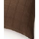 thumbnail image 5 of Juego De 2 Fundas De Cojin Jacquard Cuadrille 45x45 Cm Marron, 5 of 5