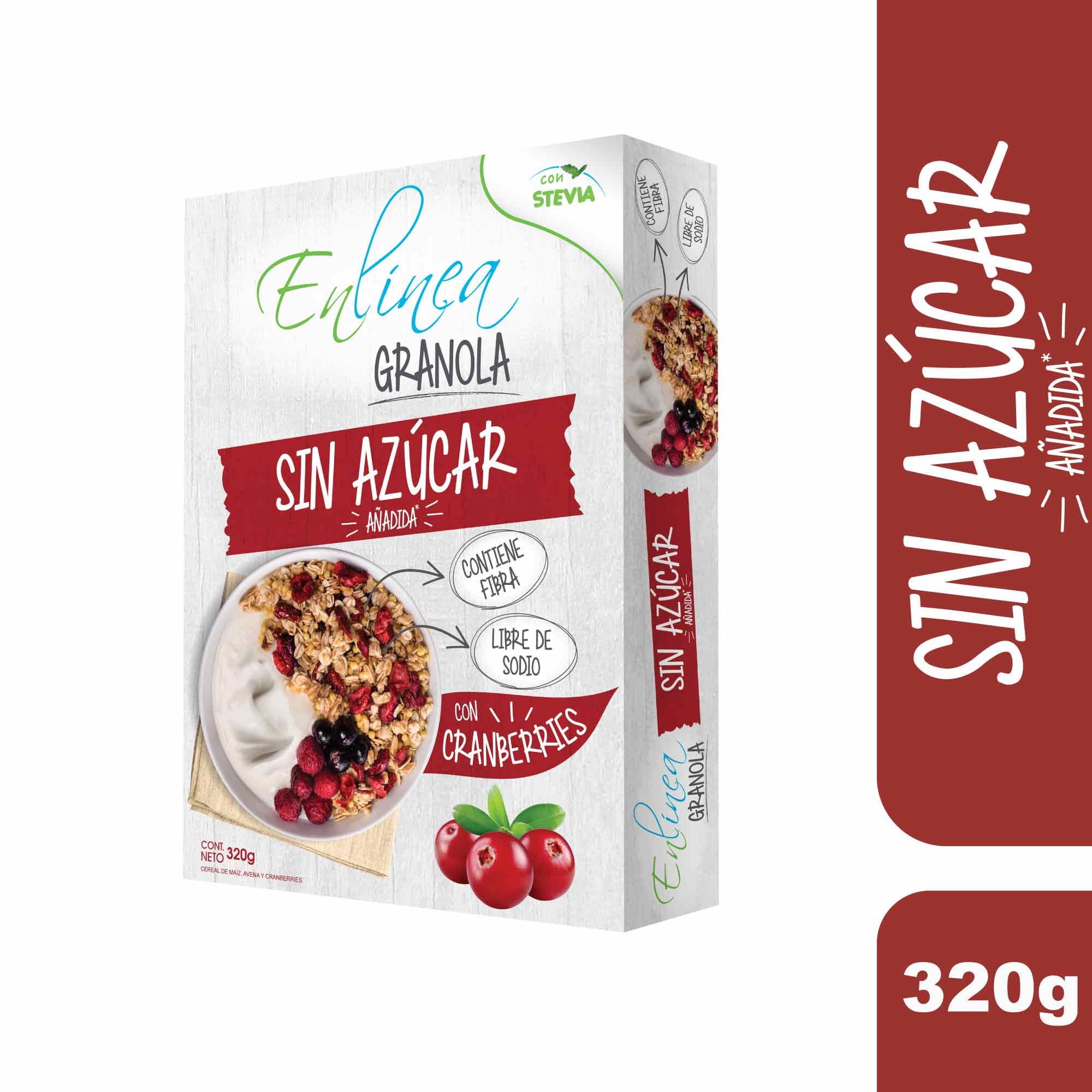 Granola Cramberries 320 g En Línea