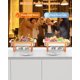 thumbnail image 4 of Bañera de Buffet GarveeHome 8 qt (7,6 L) Pack de 4 en Rosa Dorado, 4 of 7