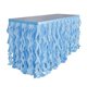 thumbnail image 1 of Falda De Mesa Azul Cubierta De Vajilla Baby Shower Boda Fiesta Decoraciones 75x183cm, 1 of 5
