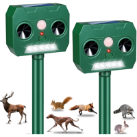 Movi - Repelente De Animales Ultrasonico Con Panel Solar