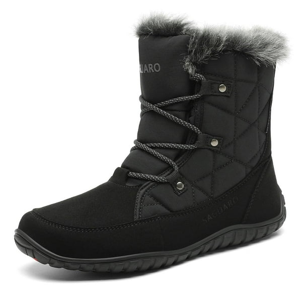 Botas de invierno barefoot Saguaro Rise I negro 37
