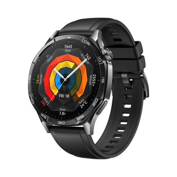 HUAWEI WATCH GT 5 Pro ブラック スマートウォッチ WATCH GT5 PRO 46mm/Black【管理医療機器】 HUAWEI