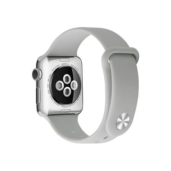 Correa Botón Compatible Iwatch Apple Watch 42/44/45mm Gris Concreto