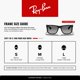 thumbnail image 4 of Gafas de Sol Ray‑Ban 55 mm Goma Negra Polarizadas, 4 of 7