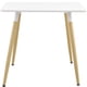 thumbnail image 2 of Mesa Comedor Cuadrada Melamina Eames Blanca, 2 of 5