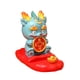 thumbnail image 3 of Adorno De Dragón, Soporte Para Teléfono, Centro De Mesa Para Chimenea, Entrada, Oficina, Azul Y Rojo, 3 of 3