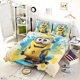 thumbnail image 1 of Minion Quilt Duvet Cover Set Double Soft Kids Bed Linen Bedding 3-Piece Bedding Set, 1 of 5