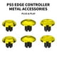 thumbnail image 5 of Compatible con PS5 DualSense Edge Controller Metal Thumb Stick Caps, Analog Stick Joystick Replacement Parts Accessory Kit-Oro, 5 of 7