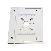 Ioensy - Placa De Inserción De Mesa De Enrutador Placa De Montaje De Mesa De Enrutador De Carpintería De Servicio Pesado Placa B