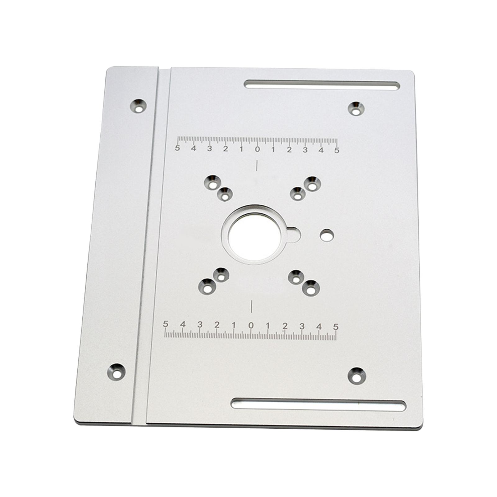 Ioensy - Placa De Inserción De Mesa De Enrutador Placa De Montaje De Mesa De Enrutador De Carpintería De Servicio Pesado Placa B
