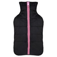 Guatero Thermicachile 2 Lt Parka Negra Cierre Rosado