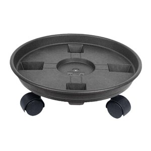 Ioensy - Platillo Para Plantas Soporte Para Plantas Con Ruedas Multiusos Para Interiores Y Exteriores 40 Cm