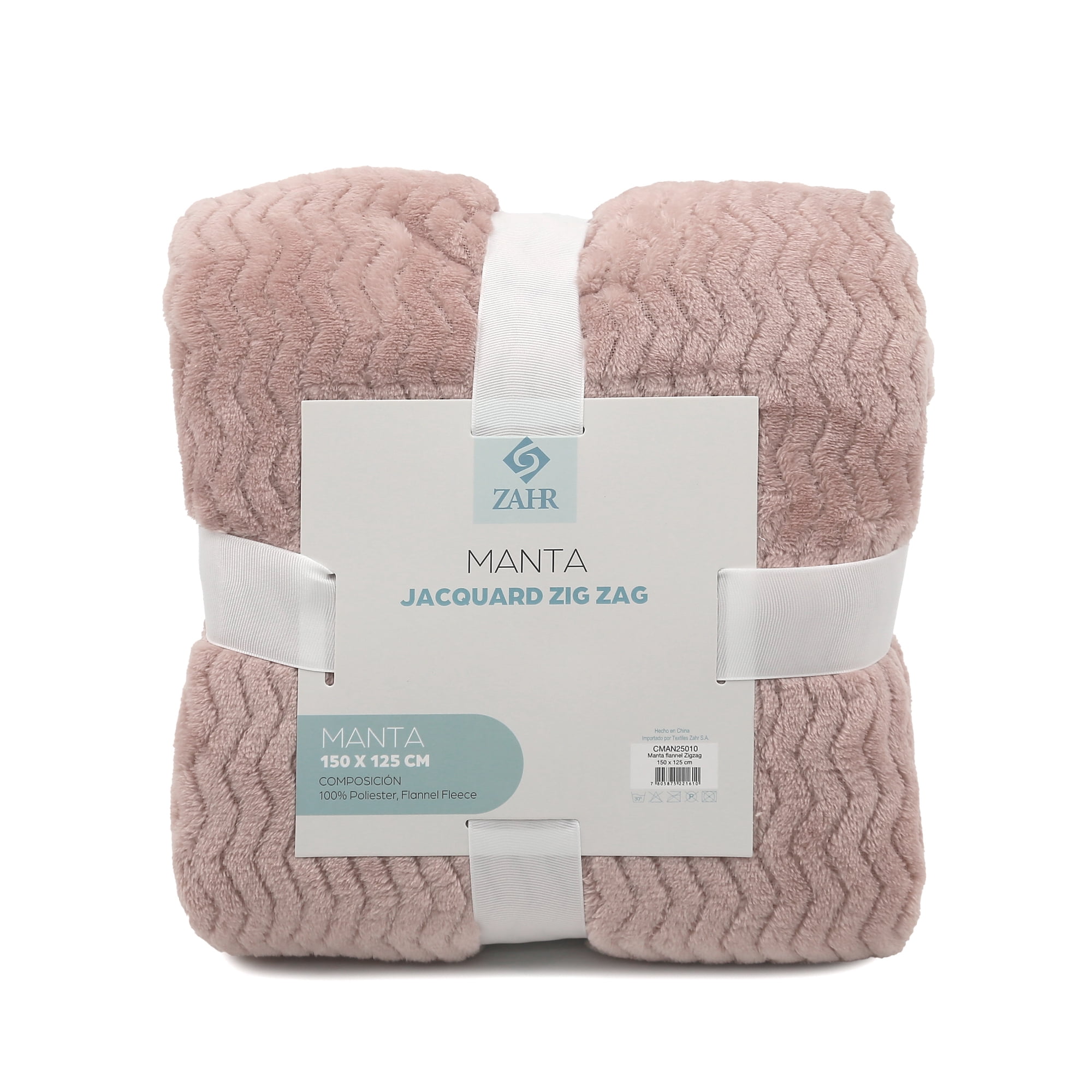 Zahr - Manta Jaquard Zigzag 125 X 150 Cm