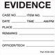 thumbnail image 1 of Etiquetas de evidencia para escena del crimen 5 cm x 5 cm (Pack de 100), 1 of 4