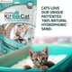 thumbnail image 2 of Arena sanitaria hidrofóbica natural KIT4CAT para recolección de muestra de orina de gato, 2 lb, 2 of 8