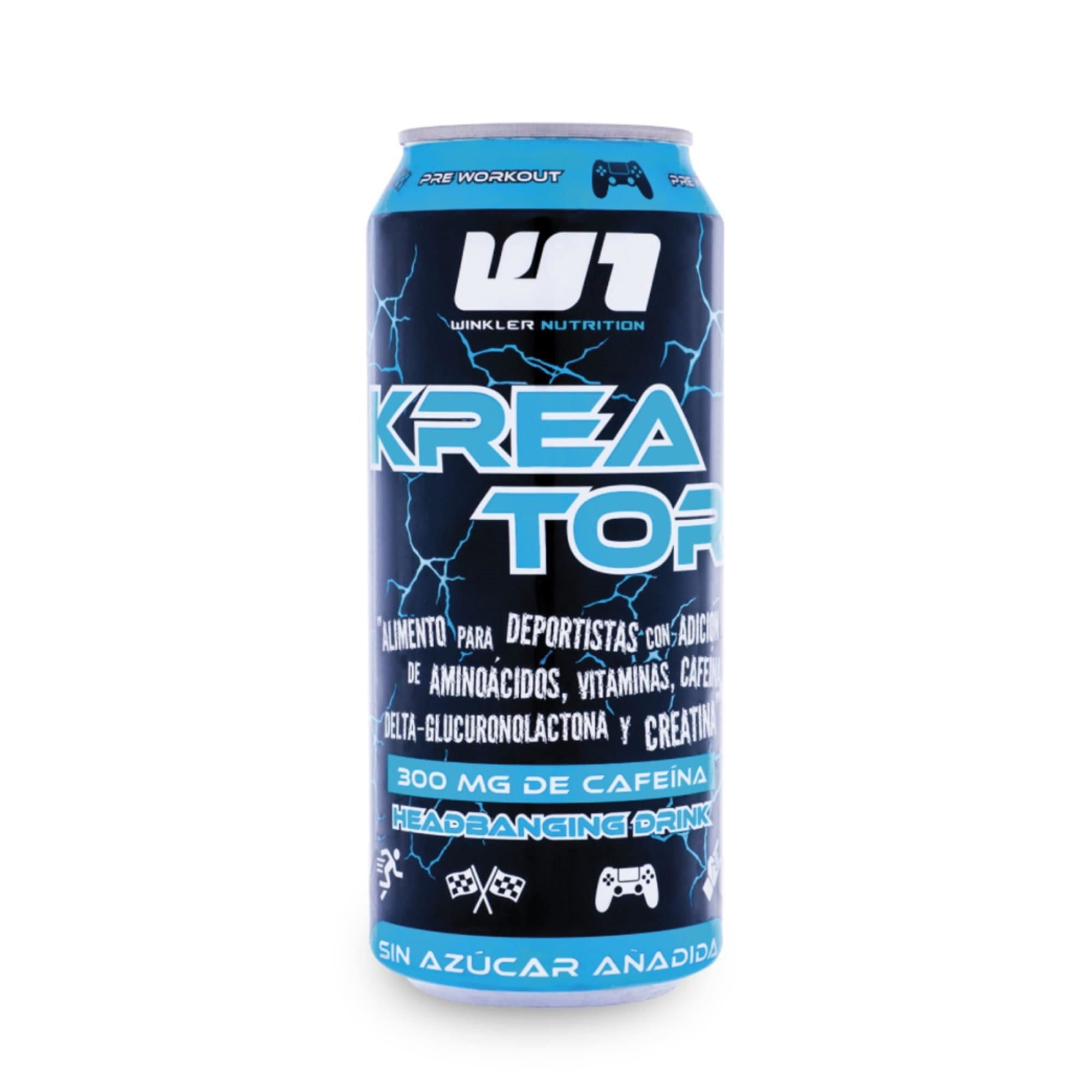 Winkler Nutrition - Bebida Energética Lata Kreator Blue