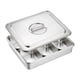 thumbnail image 3 of Chafing Buffet Chafer Set Hot Pot Chafer Para Banquetes Condimentos De Cocina 6 Compartimentos, 3 of 5