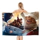thumbnail image 1 of Ratatouille Toalla de playa de secado rápido con diseño temático, regalo para mujeres y niñas, ideal para cumpleaños, fans, amantes de la música, uso en la playa o al aire libre, 78 × 150 cm, 1 of 6