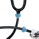 thumbnail image 2 of Abalorios para estetoscopio HEYGOO Heart, paquete de 2 unidades, color azul brillante, enfermera, 2 of 7