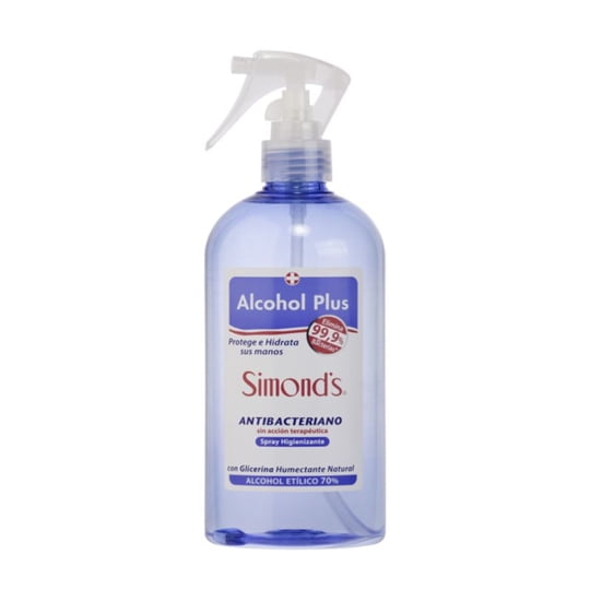 Alcohol Plus Spray Antibacteriano 500 ml Simond’s