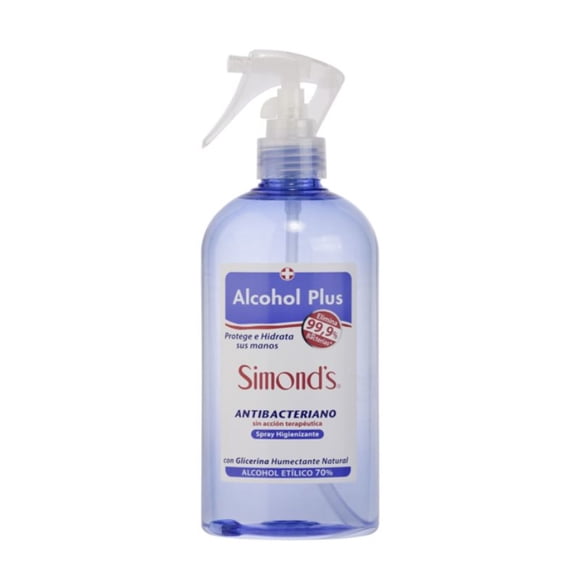 Alcohol Plus Spray Antibacteriano