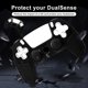 thumbnail image 4 of HLRAO Pack de 2 Fundas de Silicona Negra Antideslizante para PS5, 4 of 7