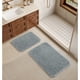 thumbnail image 1 of Set Alfombra Baño Better Homes and Gardens Gris 2 Piezas 43x61 cm 51x76 cm, 1 of 3