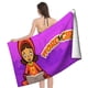 thumbnail image 4 of WordGirl Toalla de playa de secado rápido con diseño temático, regalo para mujeres y niñas, ideal para cumpleaños, fans, amantes de la música, uso en la playa o al aire libre, 78 × 180 cm, 4 of 6