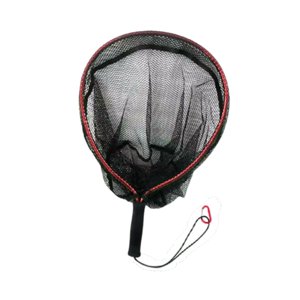 Ioensy - Red De Aterrizaje Para Pesca, Red De Malla Para Pesca, Para Deportes De Agua Dulce Y Salada, Color Rojo