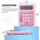 thumbnail image 2 of Calculadora Mr. Pen - Interruptor mecánico (12 dígitos), color rosa, 2 of 9