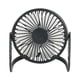 thumbnail image 2 of Ventilador de Escritorio Pequeño, Mini Ventilador de Refrigeración, Velocidad Ajustable, Recargable, Silencioso, Portátil, Ventilador de Escritorio Pe Negro, 2 of 5