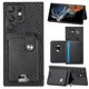 thumbnail image 4 of Funda Billetera Tejida para Samsung Galaxy S23 Ultra con Soporte y Tarjetero Negro, 4 of 4