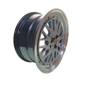 Gen - Juego De Llantas 15X6.5 4X100 Et38 Hyper Black Machine Lip 506 Chb