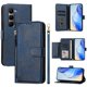 thumbnail image 3 of FOXDOCK Funda Tipo Cartera para Honor 400 Pro 5G Cuero PU con Cremallera y Correa de Muñeca, Ranuras para Tarjetas, Soporte Plegable, Cierre Magnético, 3 of 5