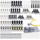 thumbnail image 1 of Kit de reparación de cremalleras ZOMETUO 254 piezas con funda para ropa y equipo, 1 of 6