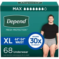 Ropa Interior Para Incontinencia Para Adultos Depend Fresh Protection Men Xl