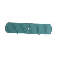 Bothyi - Protector Contra Salpicaduras Para Fregadero De Cocina, Protector Contra Salpicaduras De Agua, Estera De Protección, Estera De Secado, Verde, 61Cm