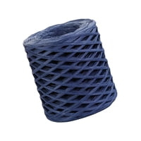 Magideal - Cinta De Papel De De 218,72 Yardas, Pieza Central, Reciclable, Duradera Para Tejer, Envoltorio De Regalo, Festival, Día De San Valentín, Caja De Azul Oscuro