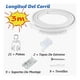 thumbnail image 2 of 3mts Riel Para Cortina De Techo Riel De Techo Soporte, 2 of 8