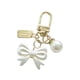 thumbnail image 3 of Llavero De Perlas Artificiales Colgante Llavero Para Decoración Accesorios De Mujer Bowknot, 3 of 3