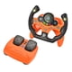 thumbnail image 3 of Juego De Volante Con Pedal De Freno, Juguete Copiloto Para Interacción, Fiesta Interior, Color Naranja, 3 of 5