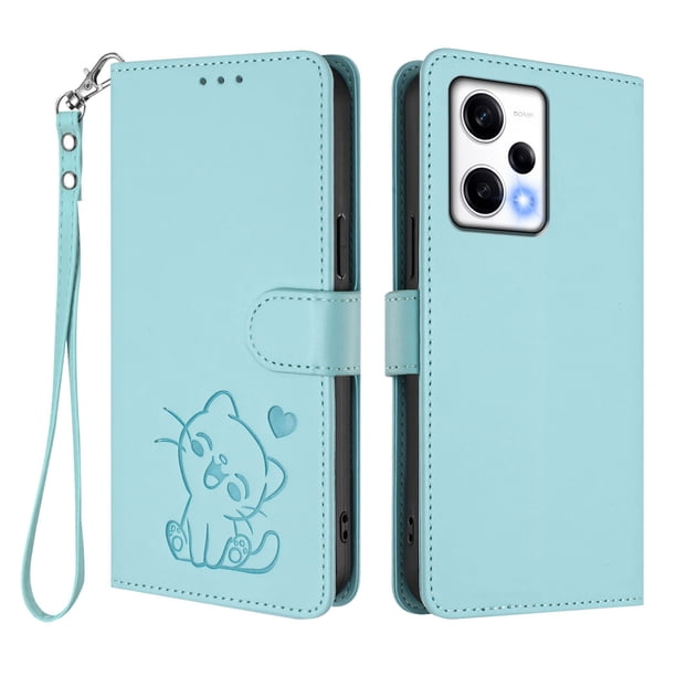 Funda Billetera Magnética para Xiaomi POCO X5 PRO, Verde Claro