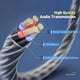 thumbnail image 5 of Paquete de 5 auriculares con cable Rayleigh con micrófono para dispositivos de 3,5 mm, 5 of 6