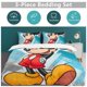 thumbnail image 5 of Mickey MouseCartoon Collection 3-Piece Comforter Set, Personalized Bedding Decor for Kids And Teens Bed Sheets, 5 of 5