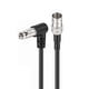 thumbnail image 2 of Cable SDI HangTon 30 cm Micro BNC a BNC 6G 4K, 2 of 5